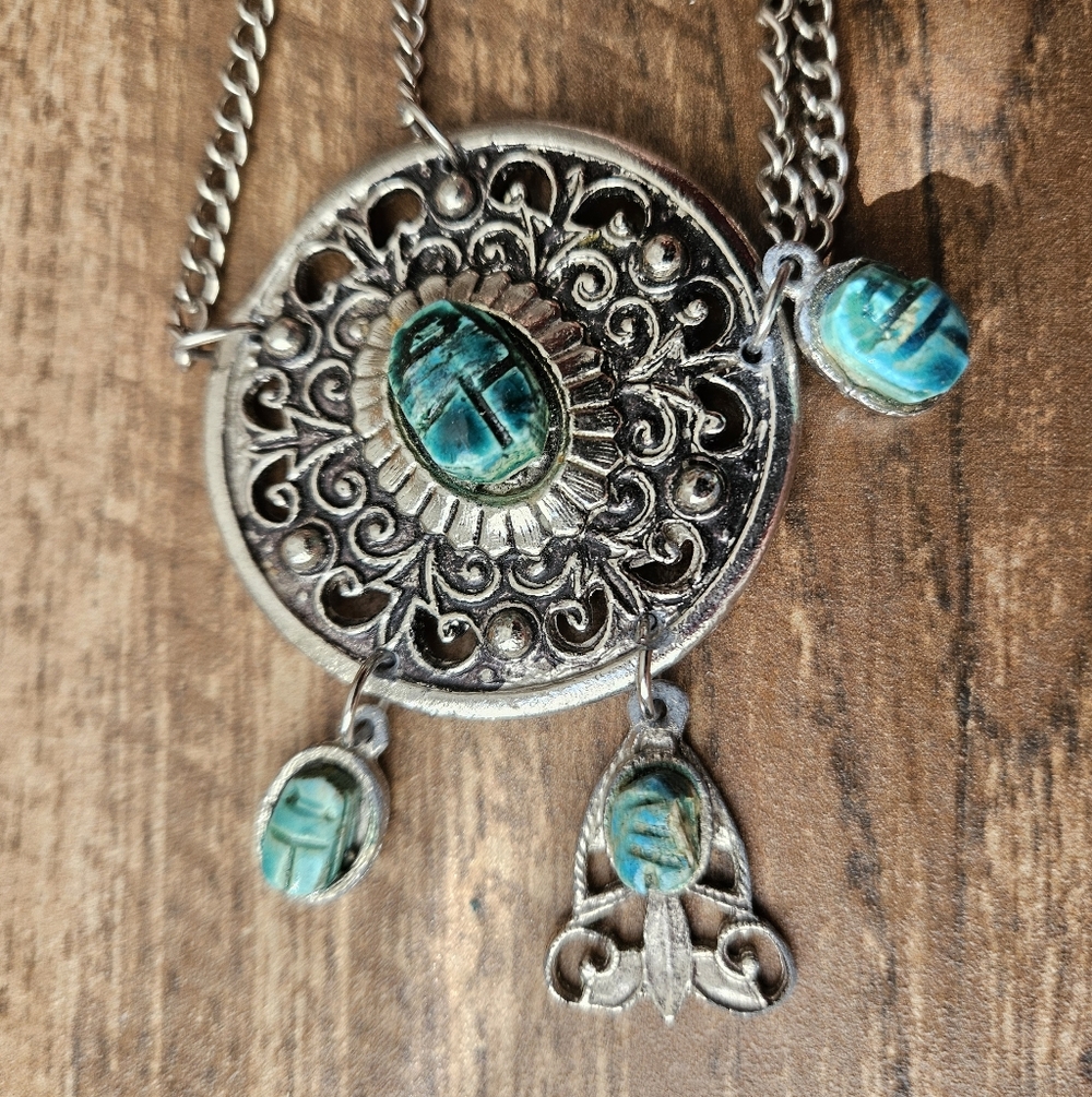 vintage turquoise necklace